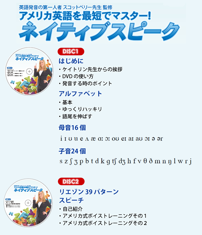 ネイティブスピークの内容